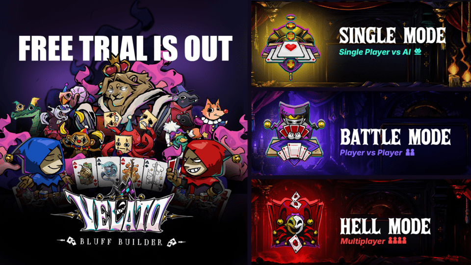 Velato Play modes