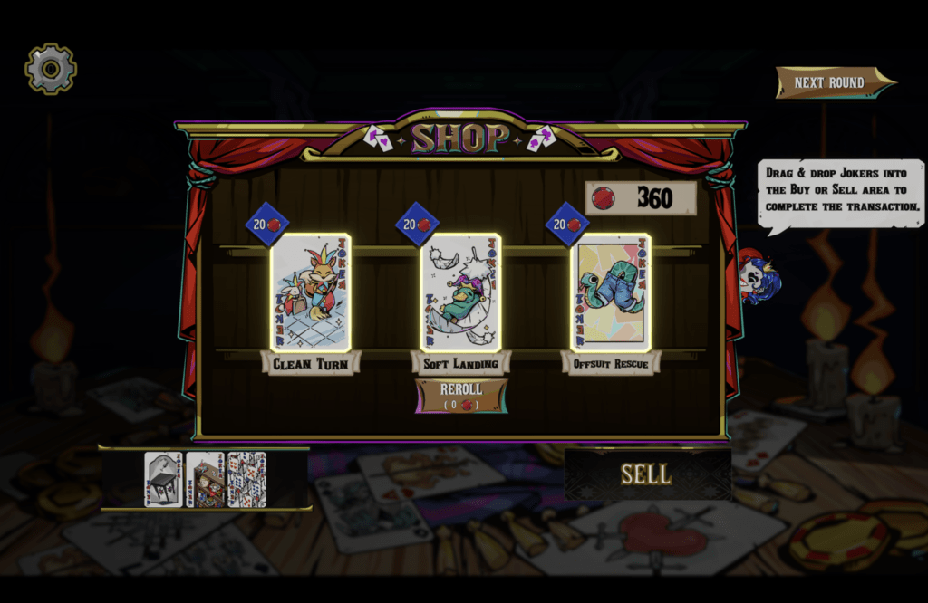 Velato Poker Roguelike