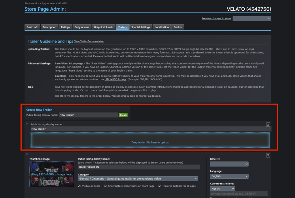 Steam Trailer Guide