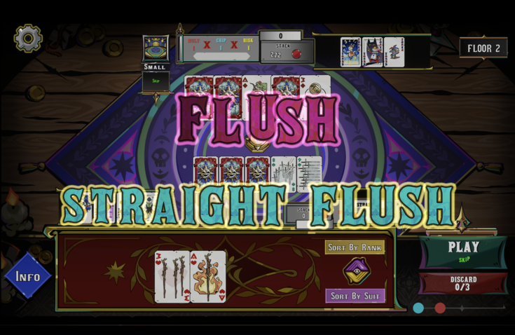 Velato Poker Bluff Roguelike